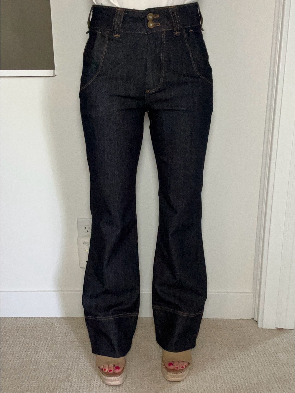 Pilcro Flare Leg Denim Size 26